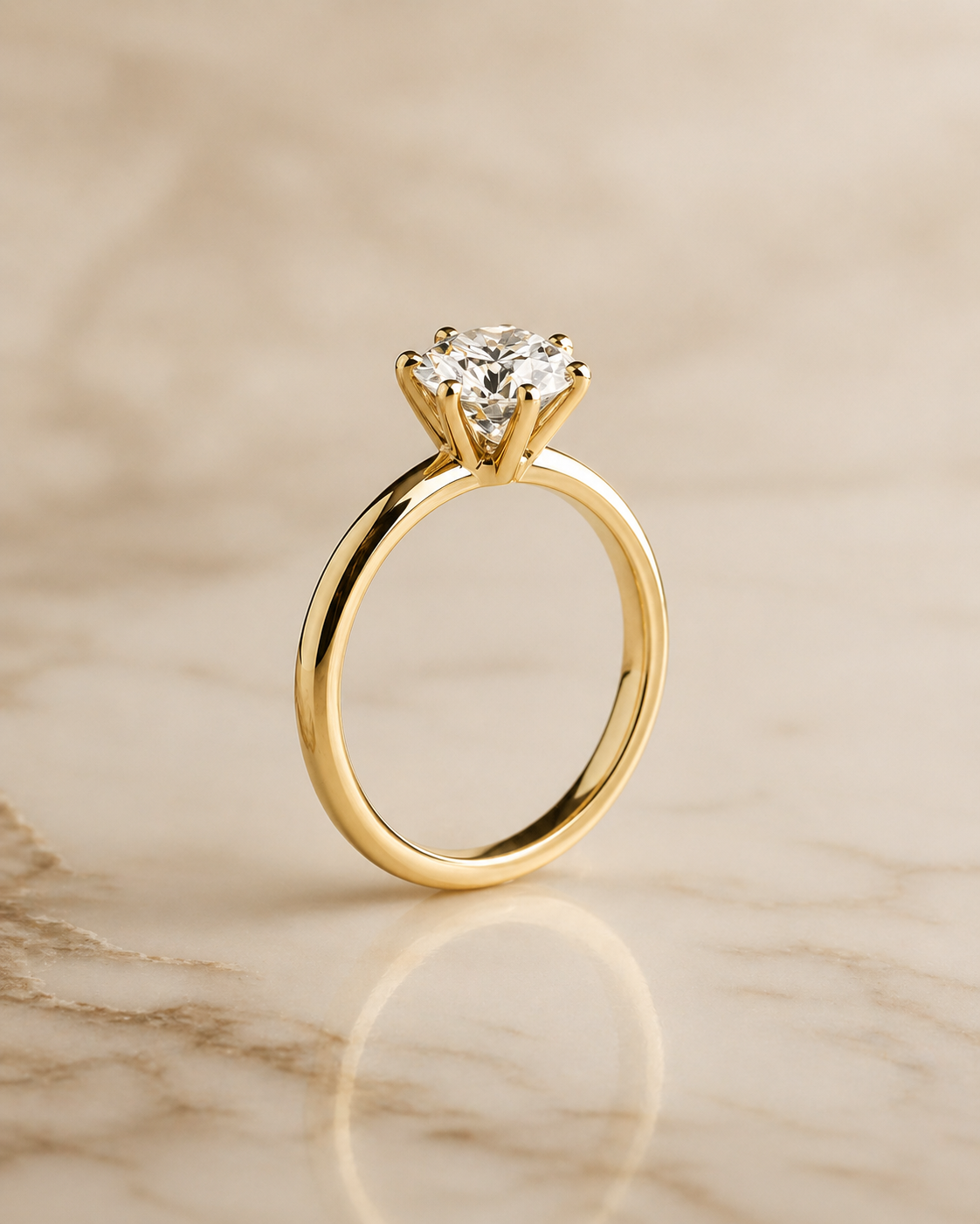 Diamond engagement ring